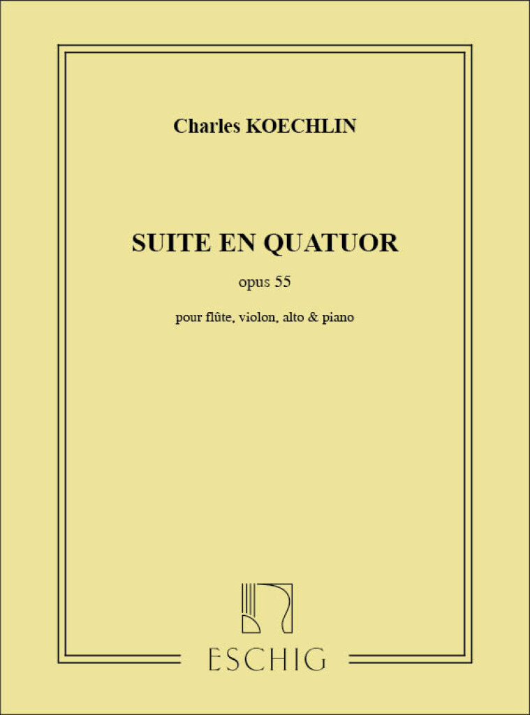 Suite en Quator, Opus 55